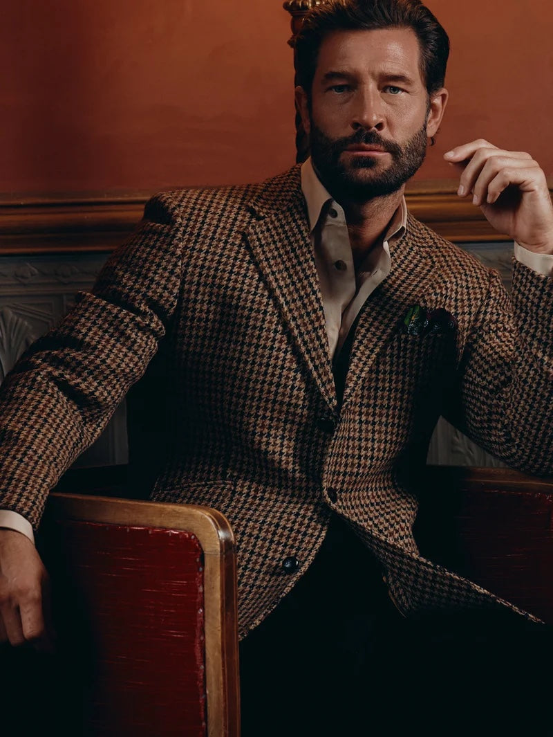 Houndstooth jacket