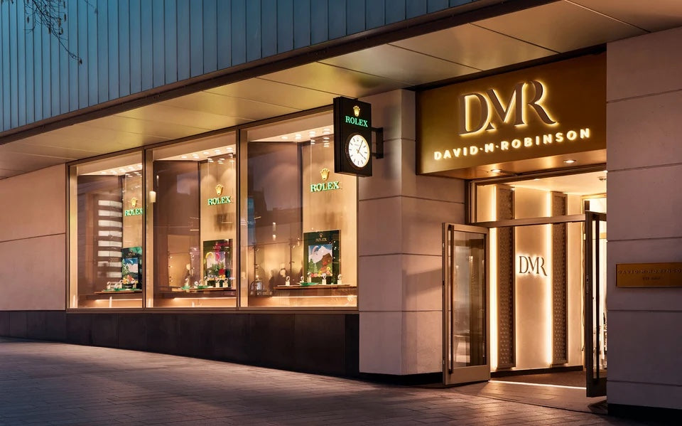 The David M Robinson shopfront