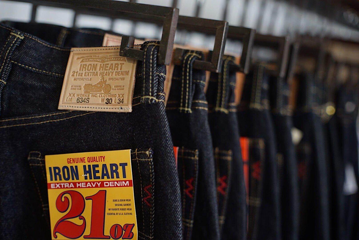 Iron Heart 21oz extra heavy denim