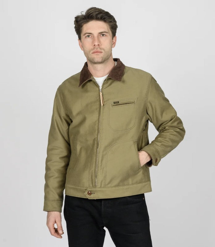 Product page imagery: a whipcord work jacket